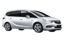 Van Hire Ringwood - Vauxhall Zafira 7-Seater - Minibus hire Ringwood